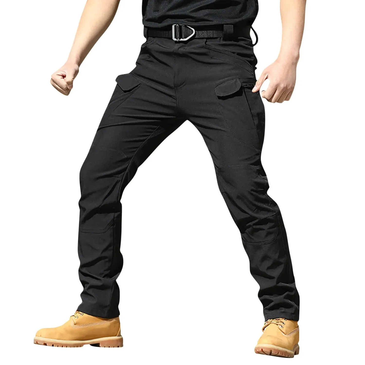 Men's Stylish Military Cargo Pants with Pockets | Perfect for All-Season Wear